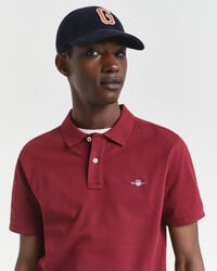 Regular Fit Shield Piqué Polo Shirt