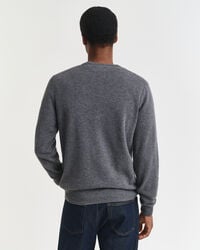 Superfine Lambswool Crew Neck Sweater