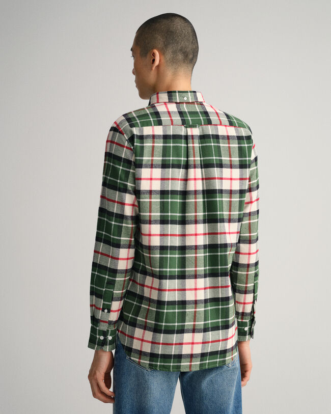 Regular Fit Flannel Tartan Shirt