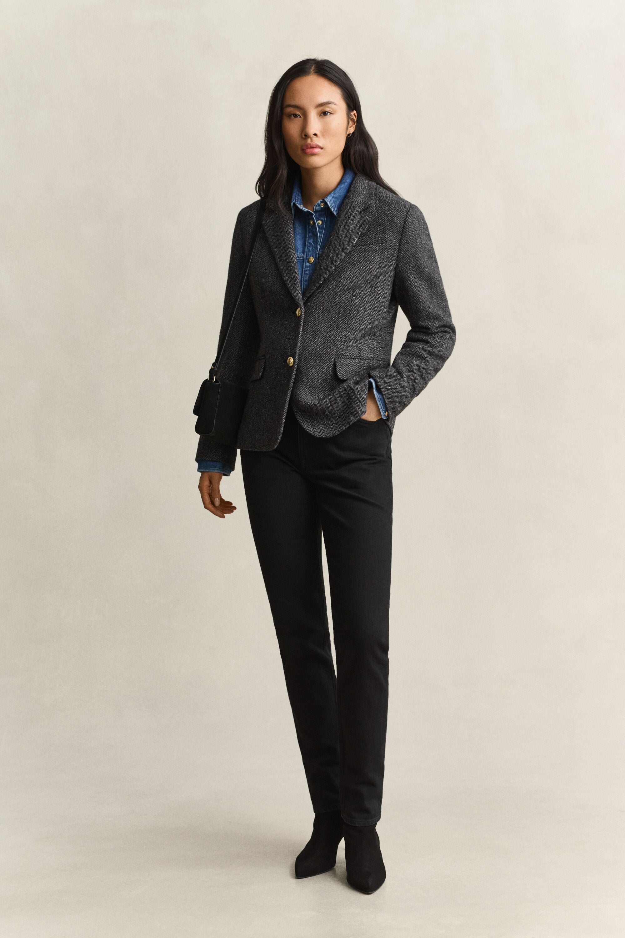 Herringbone Blazer
