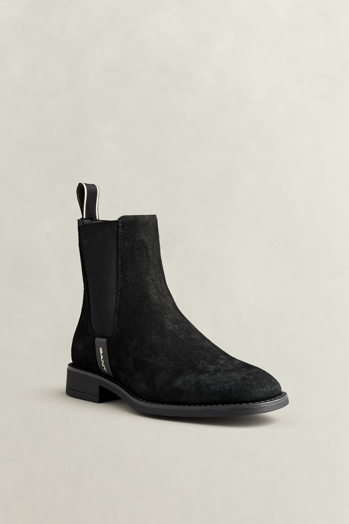 Fayy Suede Boots — BLACK