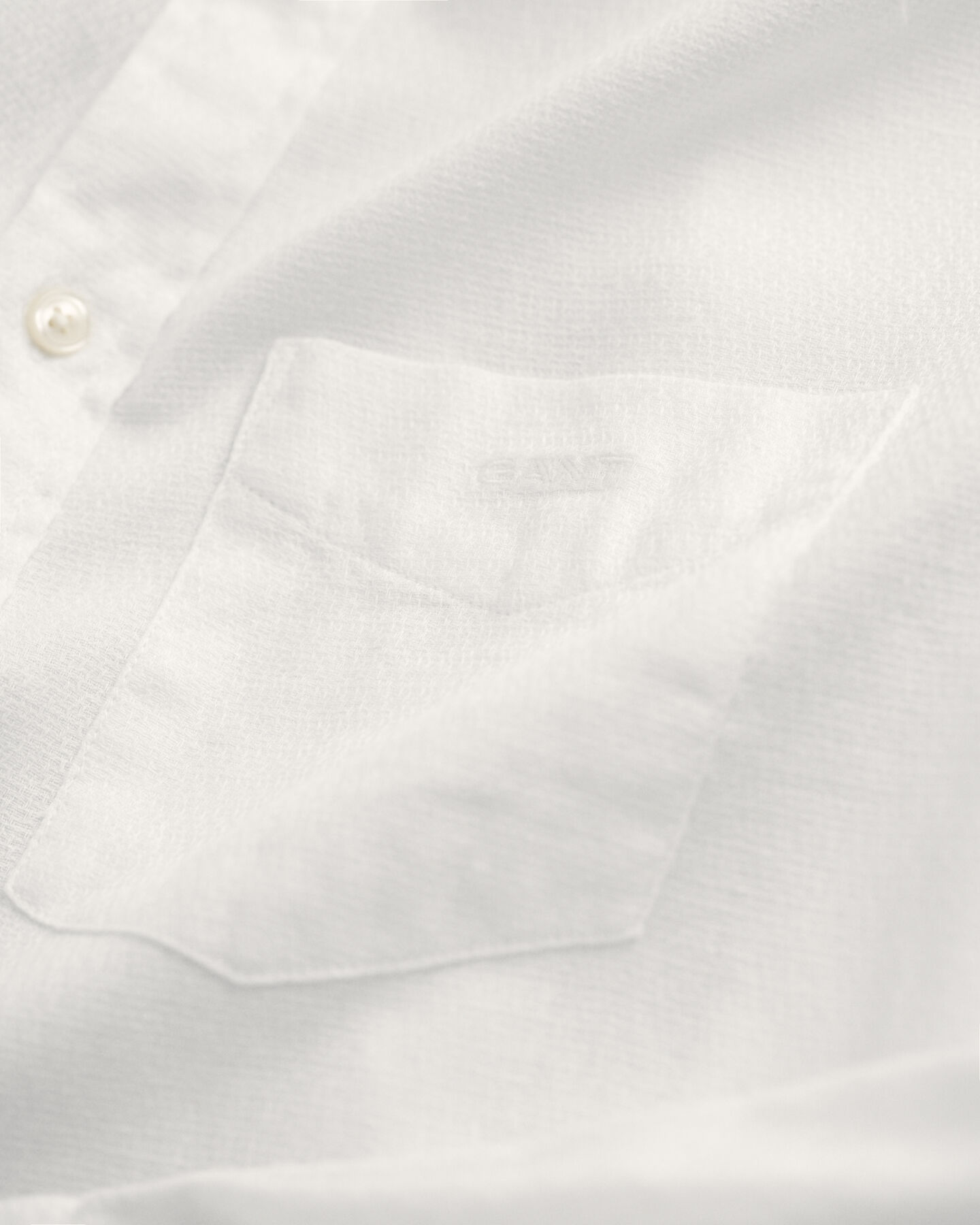 Regular Fit Textured Cotton Linen Shirt