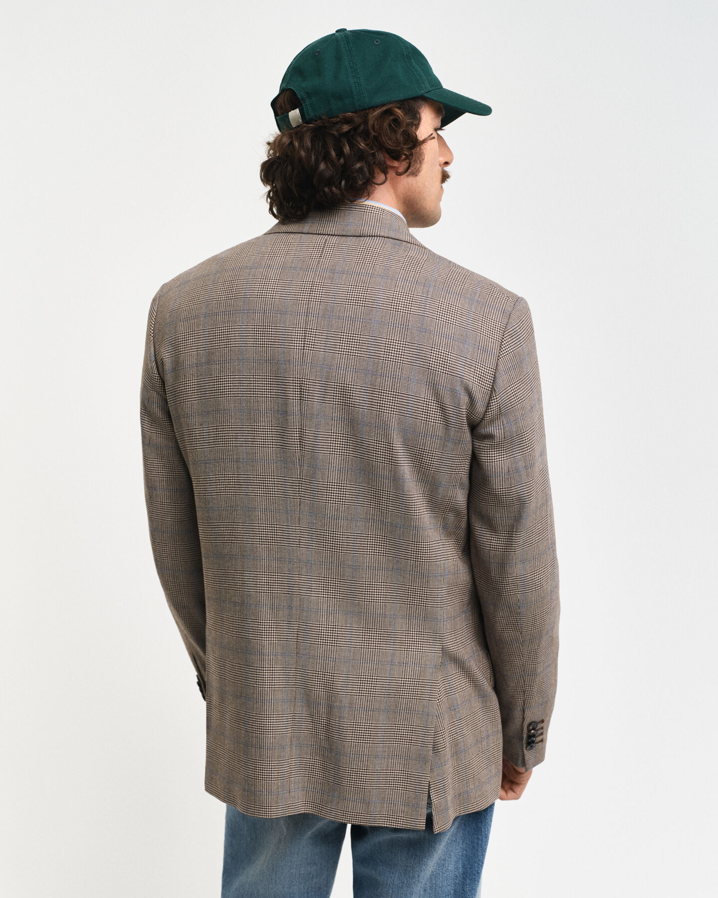 Regular Fit Glen Check Blazer