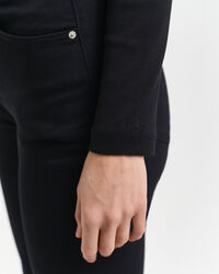 Ribbed Long Sleeve Turtleneck Top