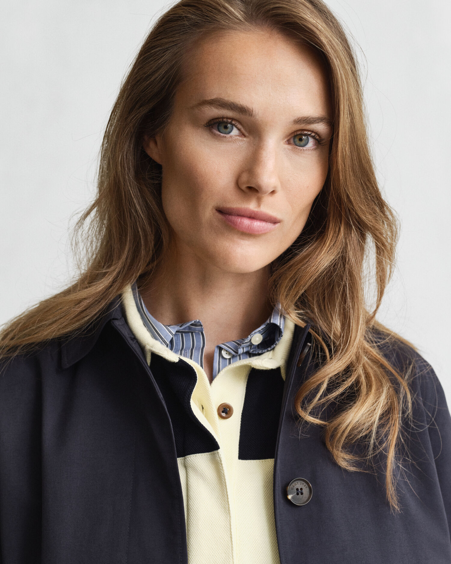 Car Coat — EVENING BLUE
