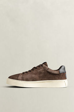 McJulien Suede Sneakers — DARK BROWN 4