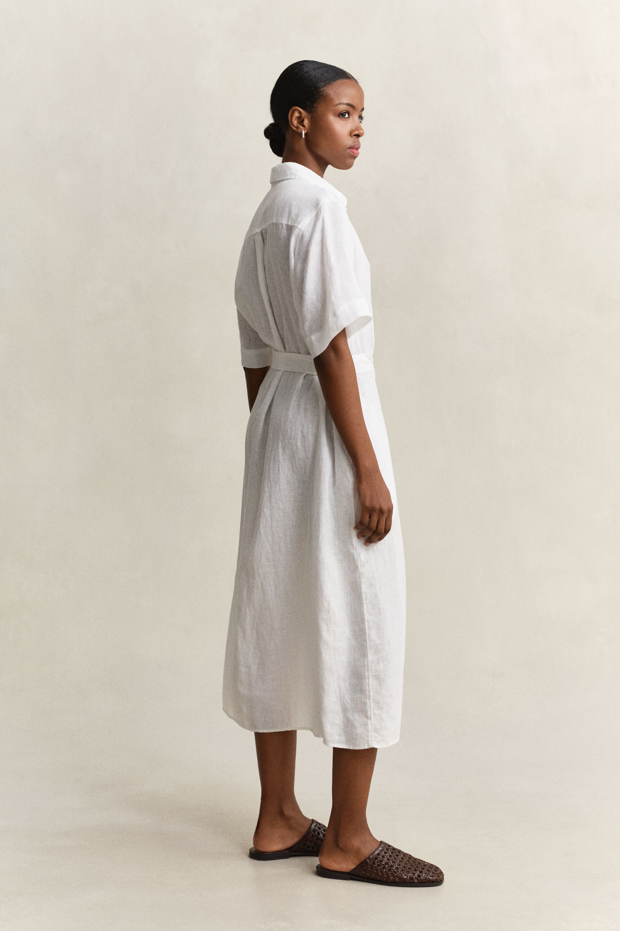 Linen Shirt Dress