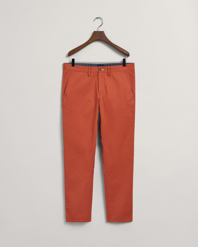 Hallden Slim Fit Twill Chinos
