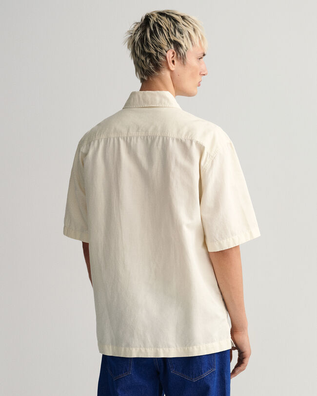 Relaxed Fit Short Sleeve Utility Shirt