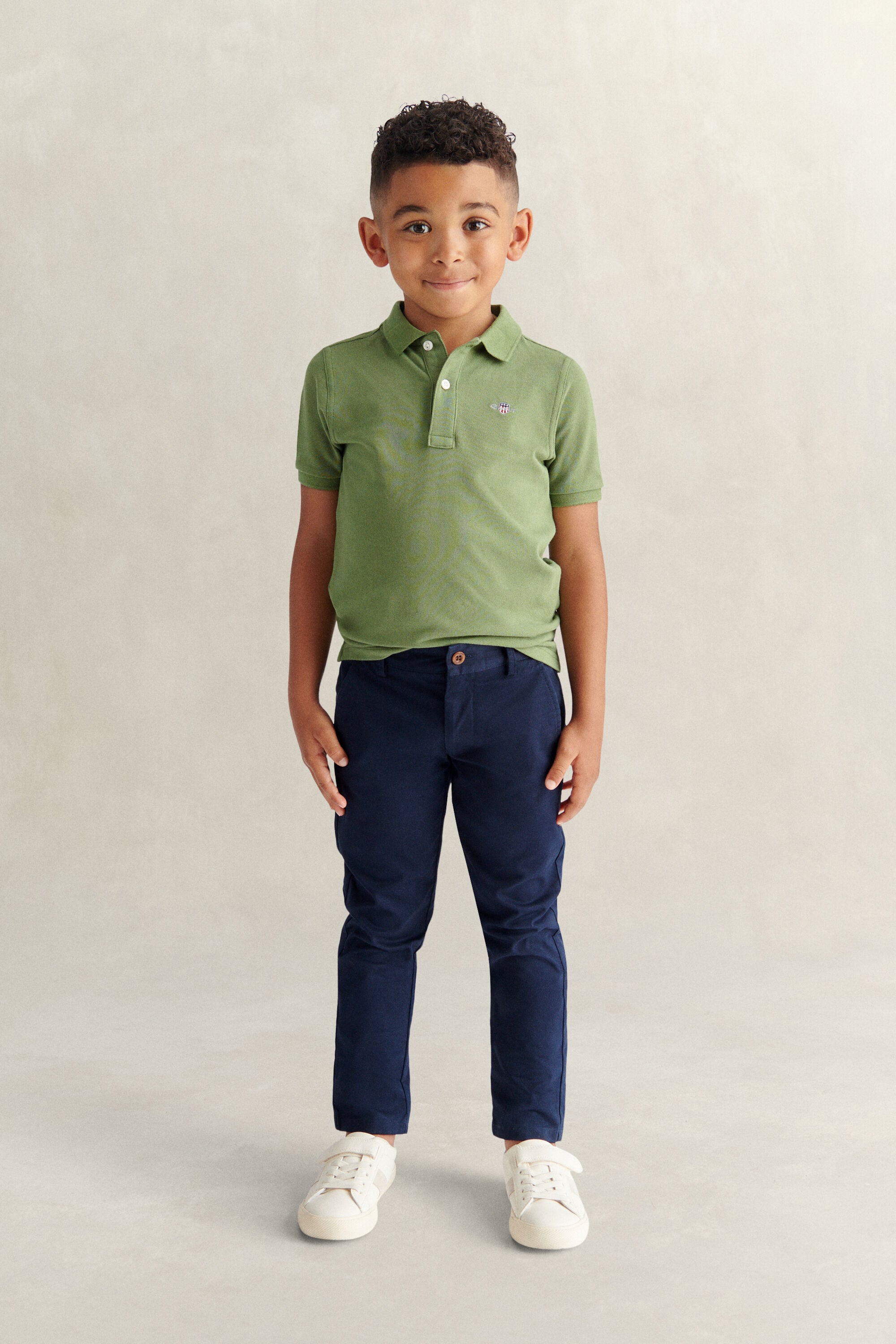 Boys Chinos — MARINE