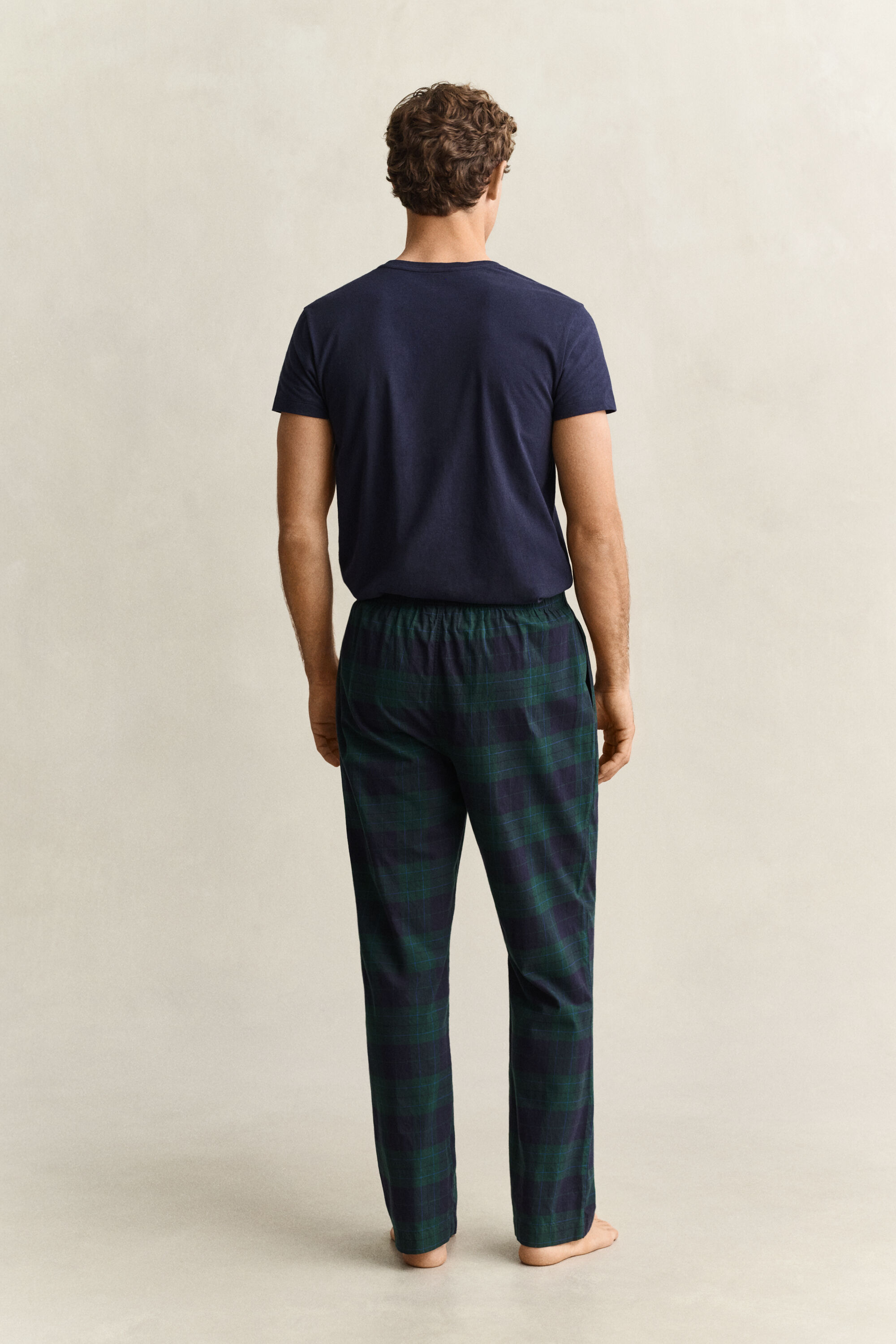 Checked Flannel Pajama Pants