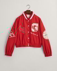 Cropped Varsity Jacket