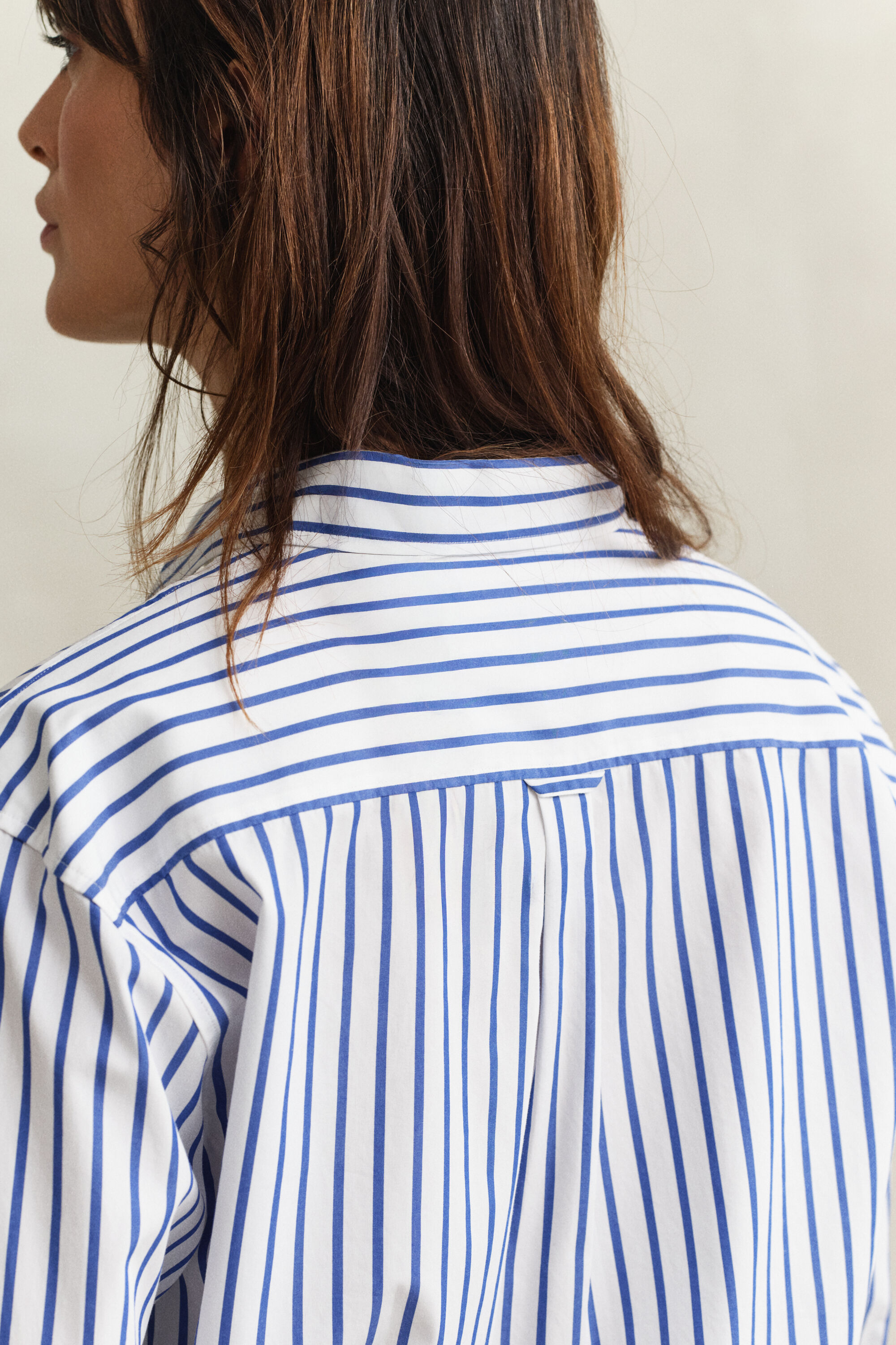 Relaxed Fit Classic Striped Poplin Shirt