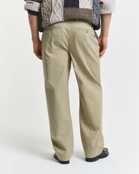 Relaxed Fit Cotton Twill Chinos