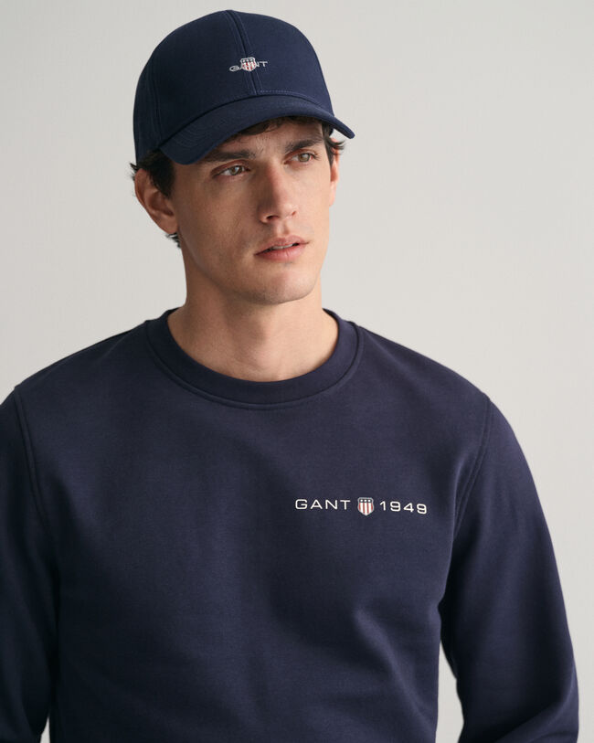 Printed Graphic Crew Neck Sweatshirt