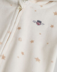 Baby Printed Velour One-Piece