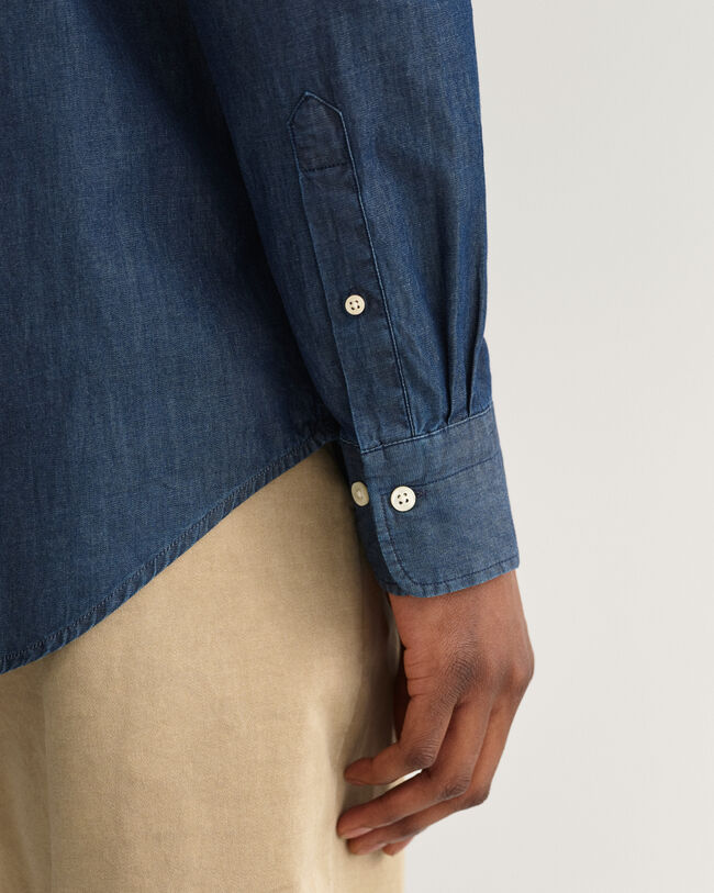 Regular Fit Indigo Shirt