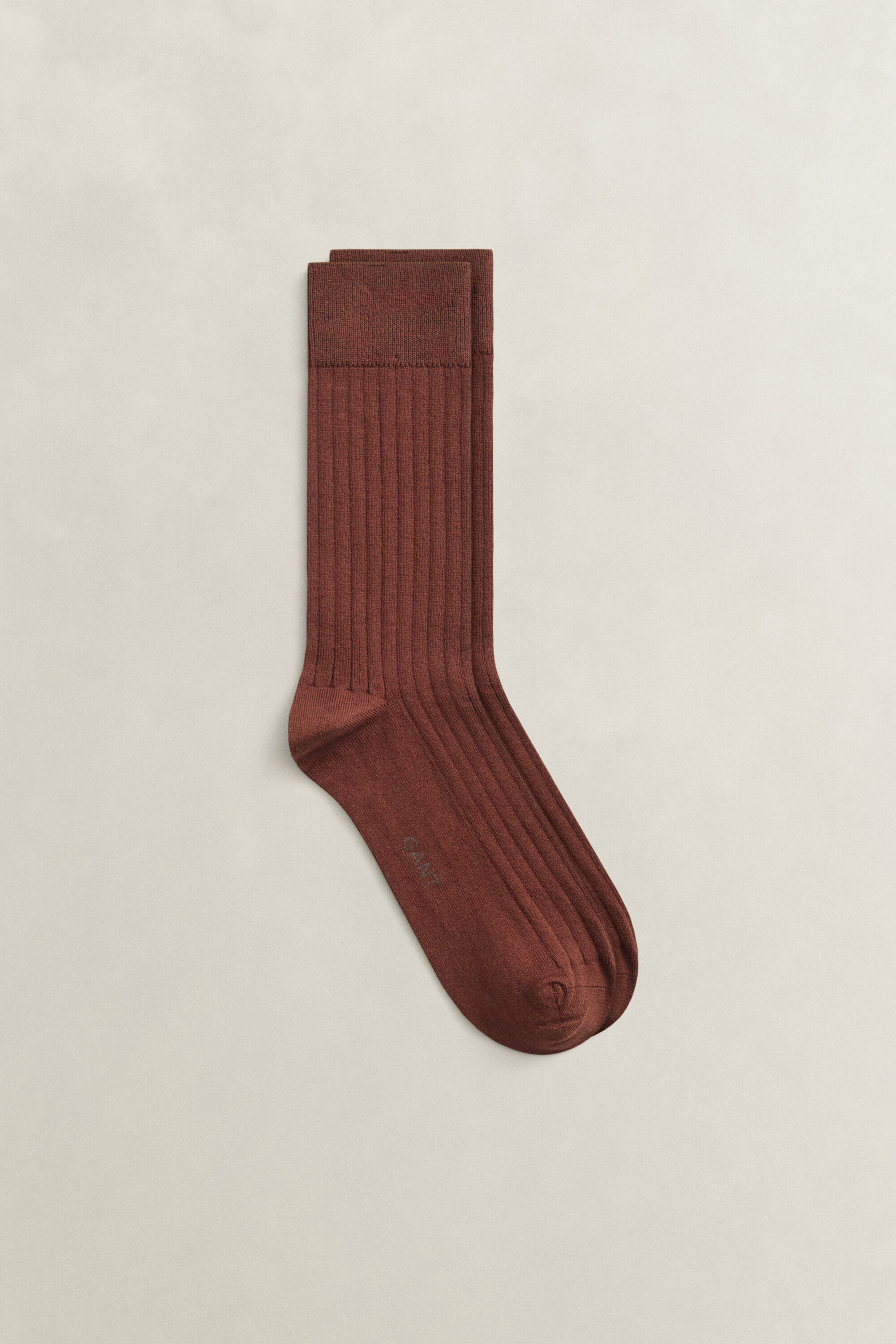 Cashmere Silk Blend Socks — SHADOW BROWN