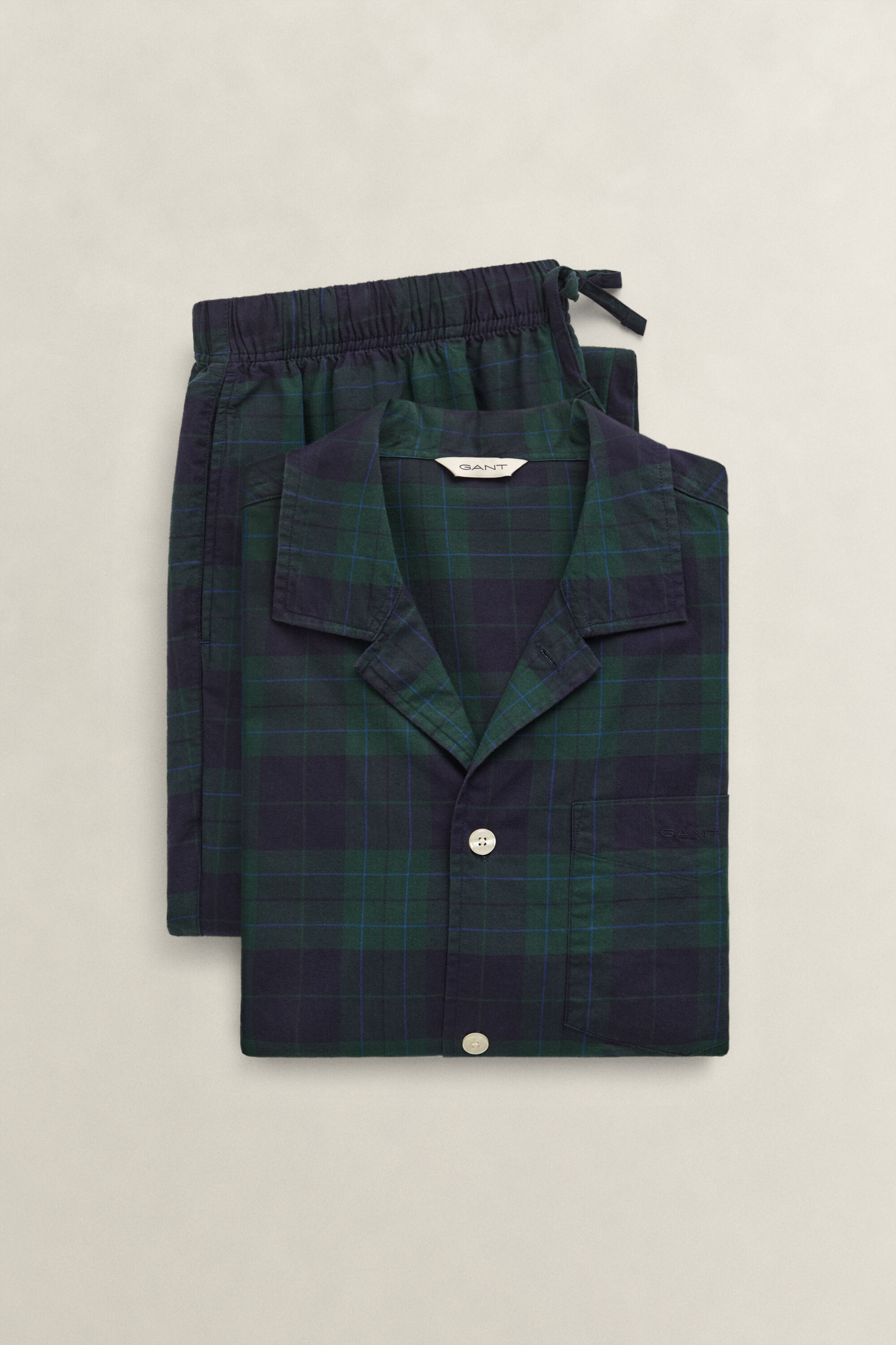 Checked Pajama Set Gift Box