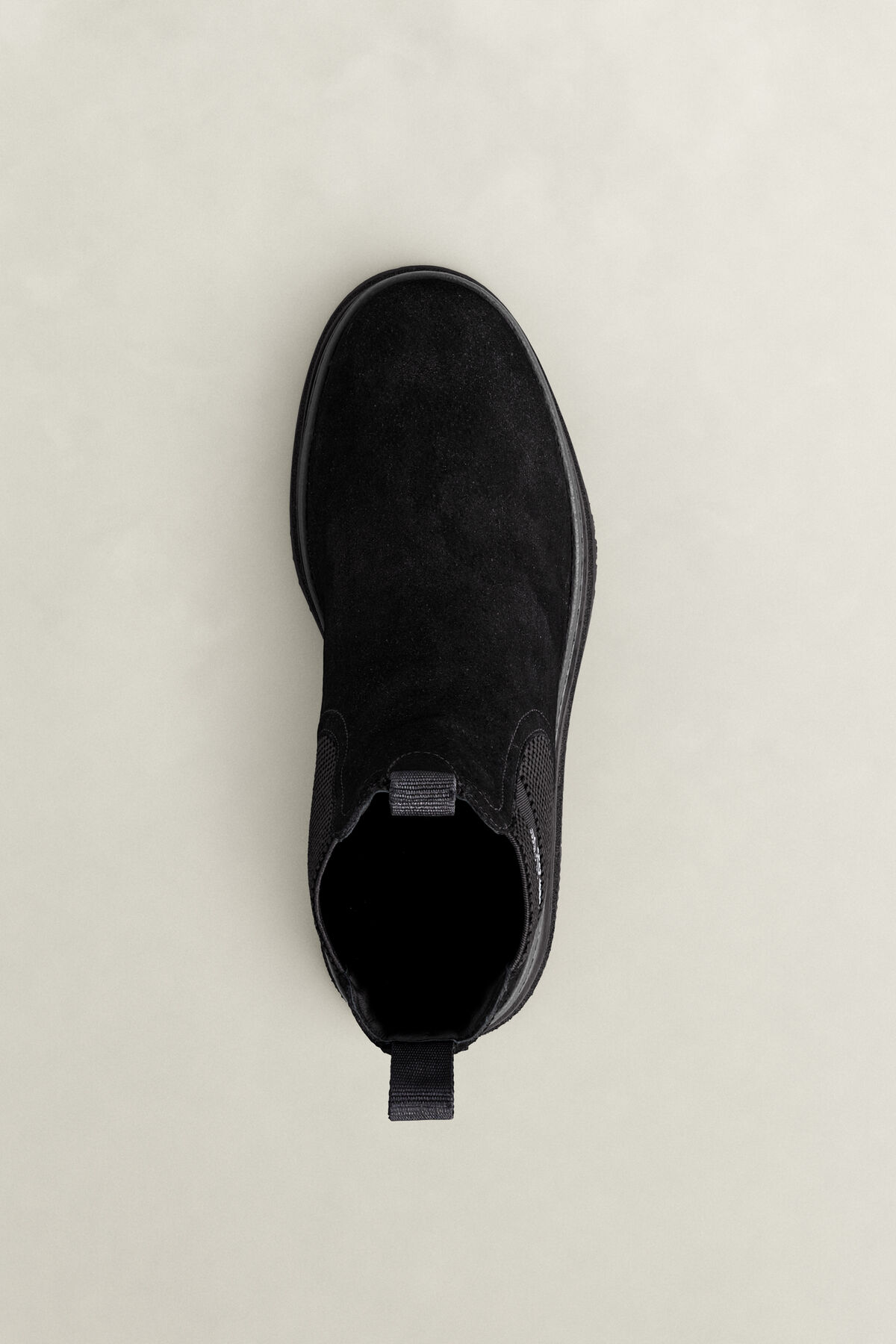 Blistown Suede Chelsea Boots — BLACK