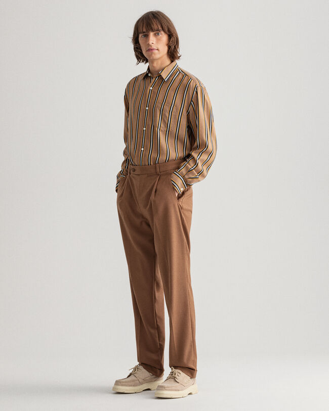 Fluid Pleated Pants