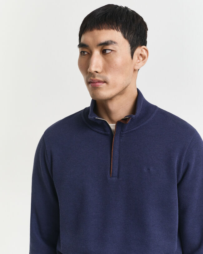 Sacker Rib Half-Zip Sweatshirt