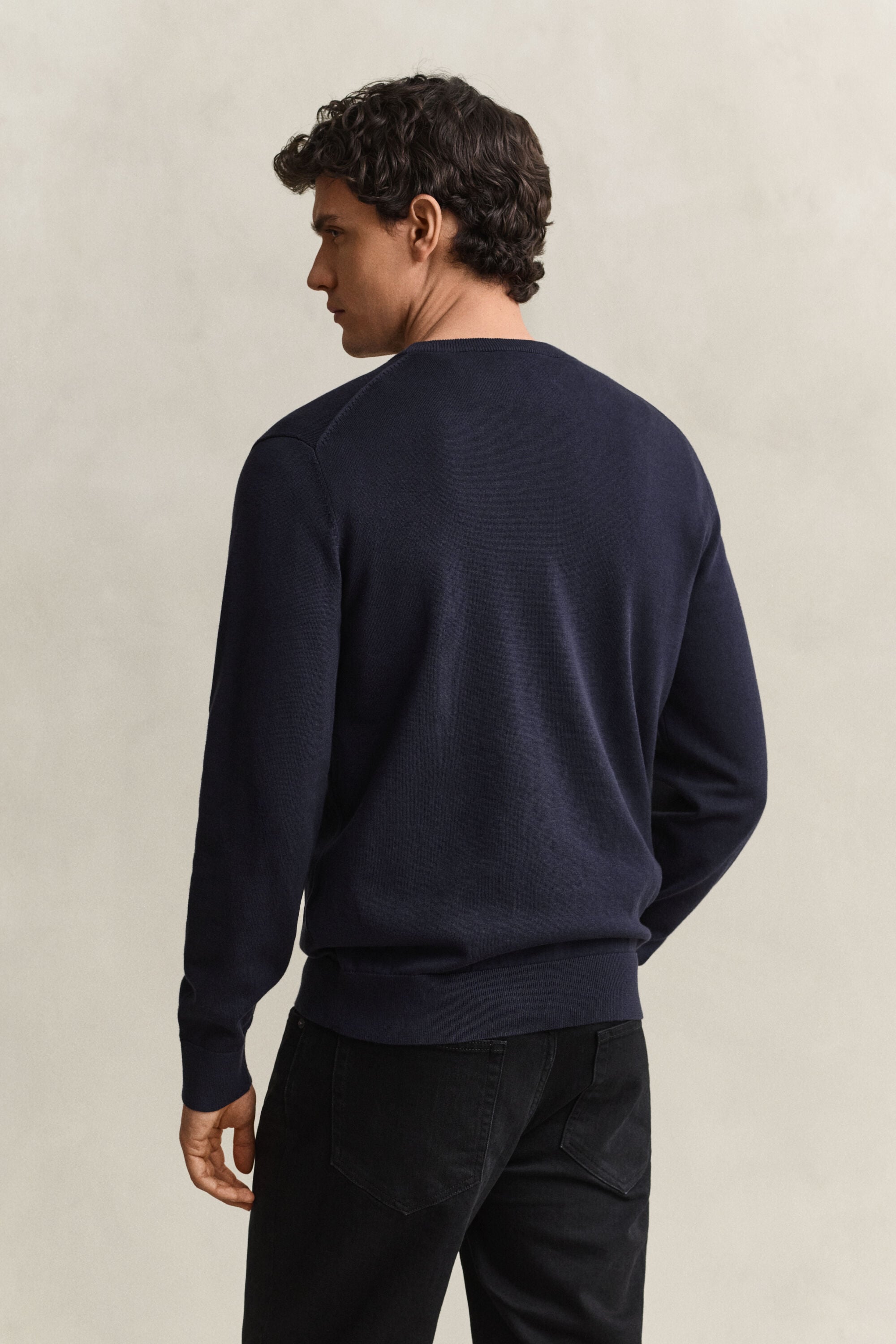 Cotton Crew Neck Sweater
