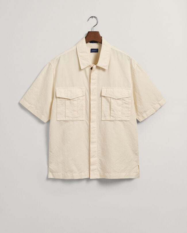 Relaxed Fit Short Sleeve Utility Shirt