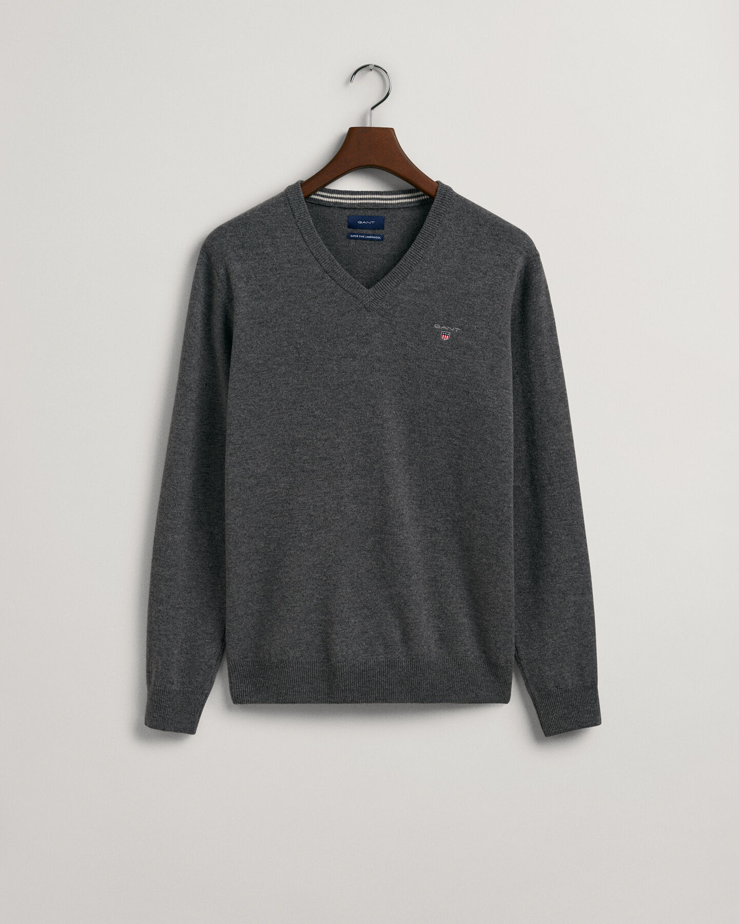Super Fine Lambswool V-Neck Sweater