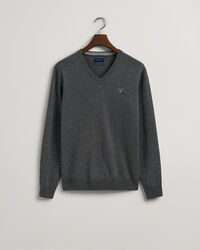 Super Fine Lambswool V-Neck Sweater