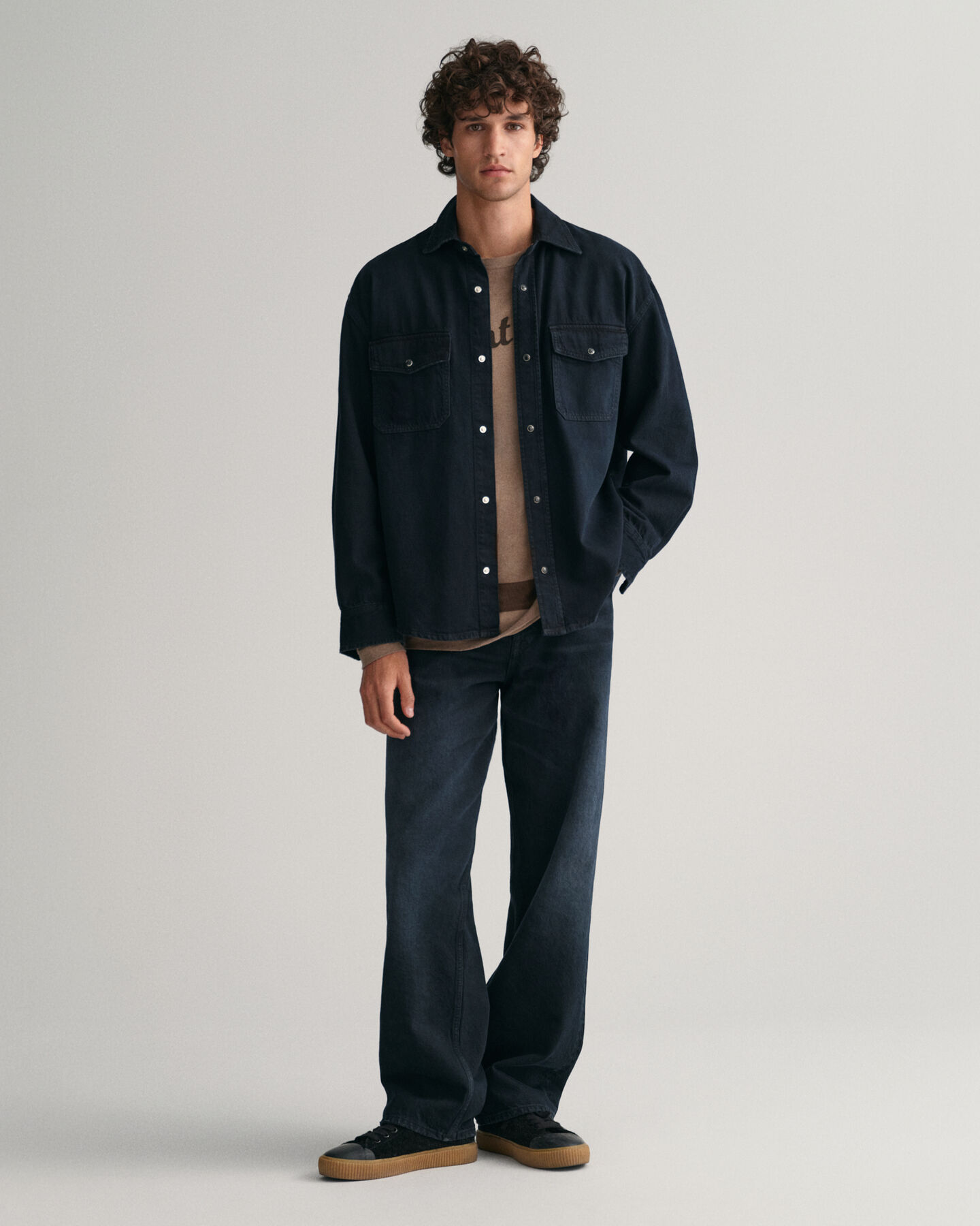 Oversized Denim Shirt