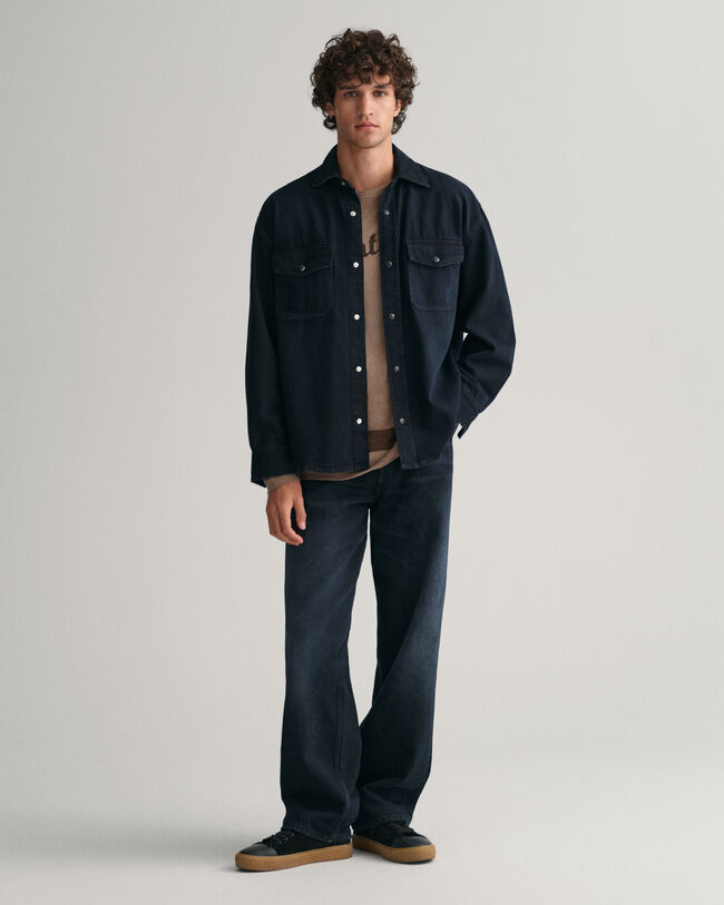 Oversized Denim Shirt