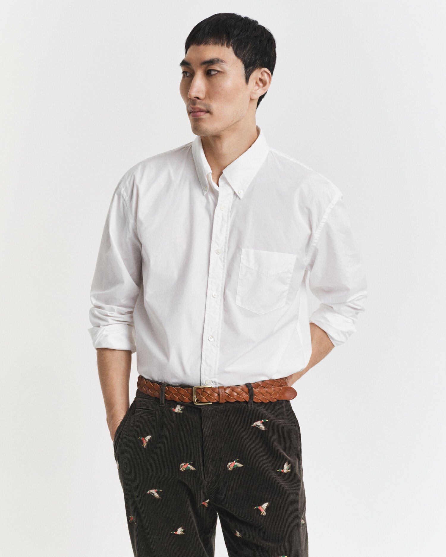 Relaxed Fit Heritage Poplin Shirt