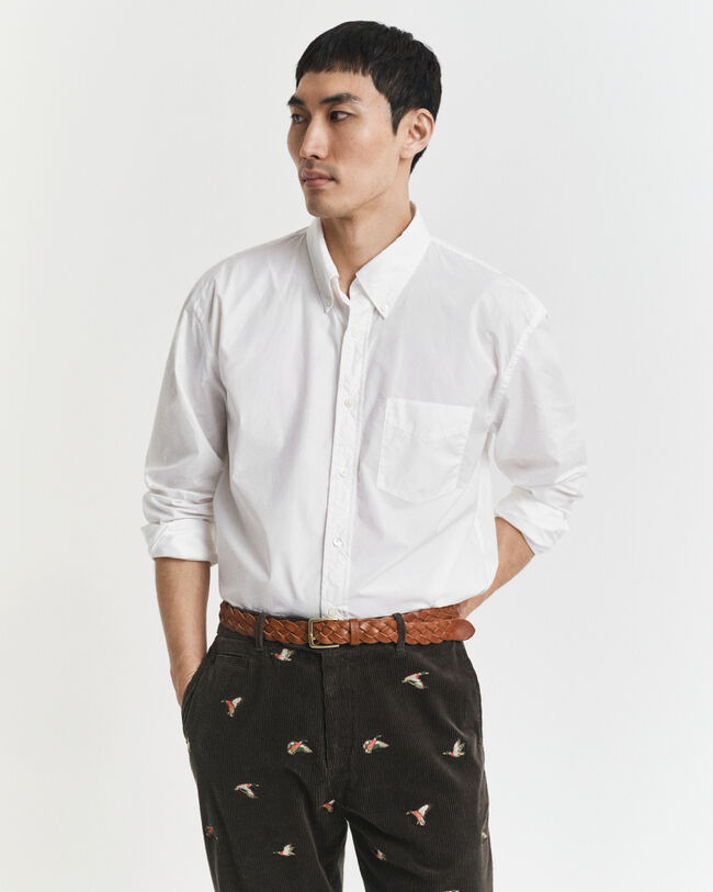 Relaxed Fit Heritage Poplin Shirt