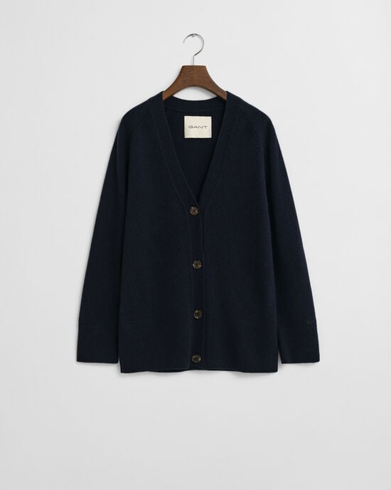 Wool Cashmere Blend Cardigan