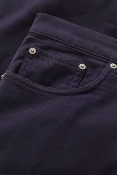 Slim Fit Twill Jeans — EVENING BLUE 2