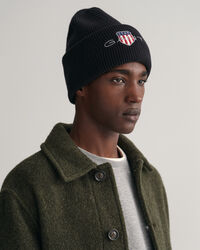 Archive Shield Cotton Beanie