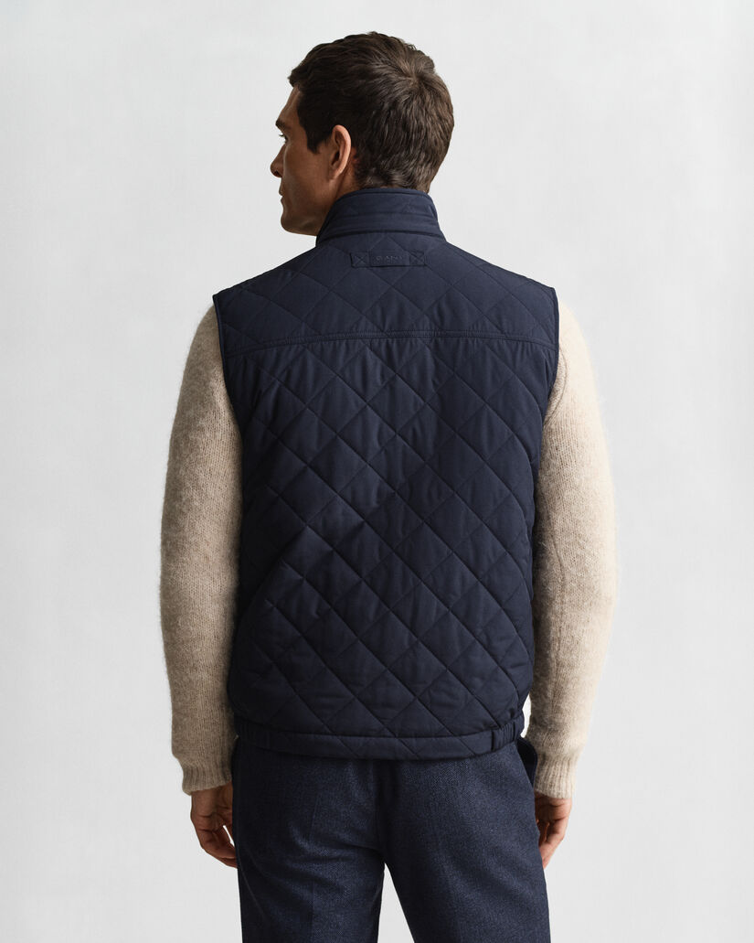 Quilted Windcheater Vest