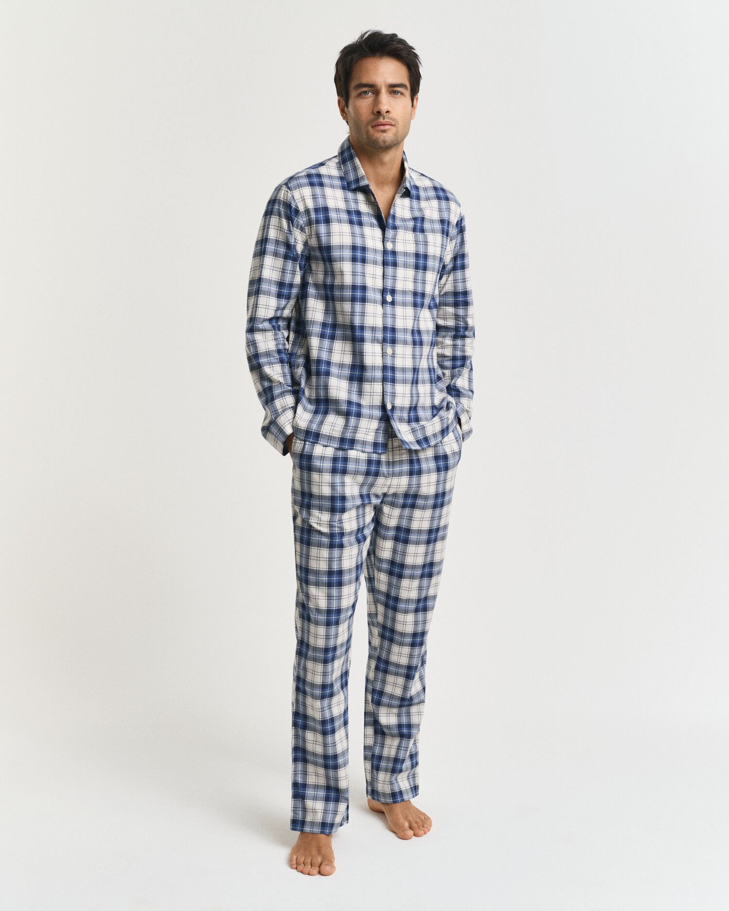 Checked Pajama Set