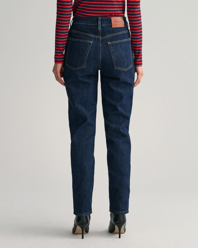 Straight Leg Rigid Jeans