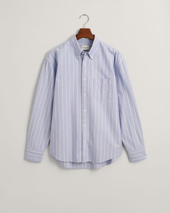 Relaxed Fit Striped Heritage Oxford Shirt