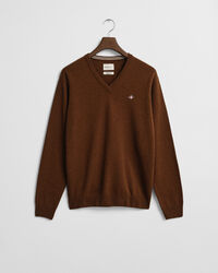 Superfine Lambswool V-Neck Sweater