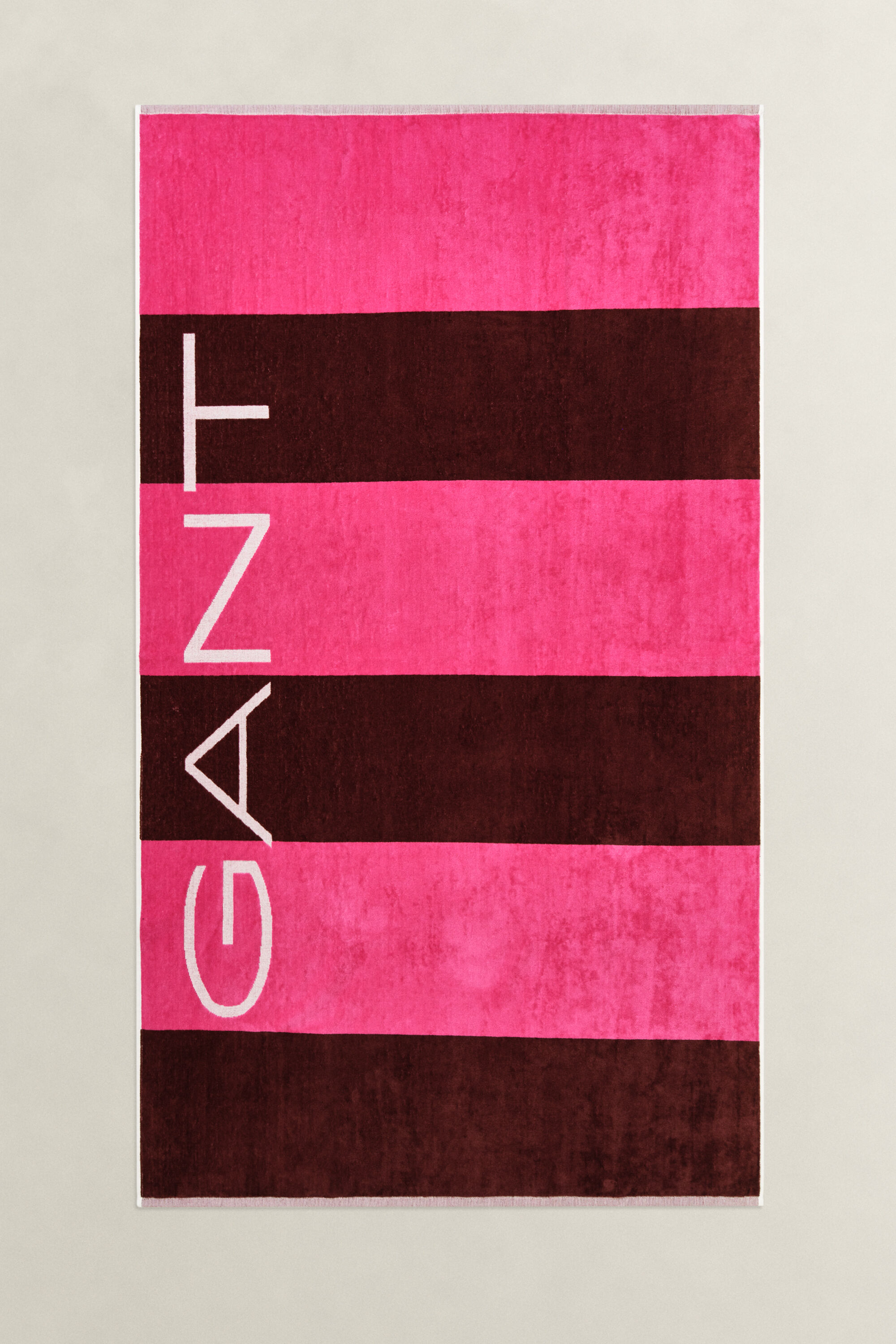 Block Striped Beach Towel