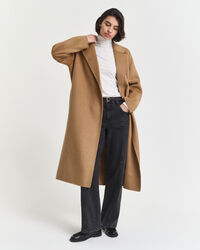 Lightweight Cotton Turtleneck Top