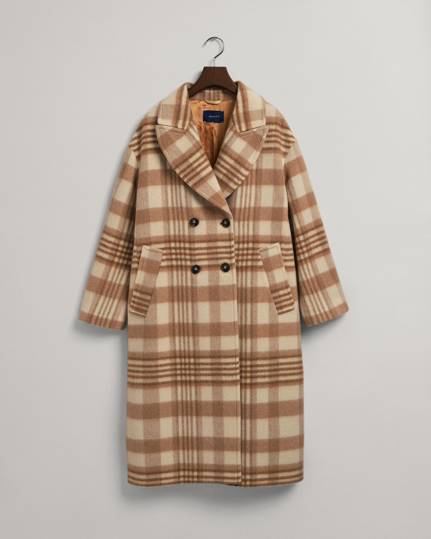 Checked Overcoat