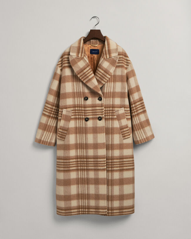 Checked Overcoat