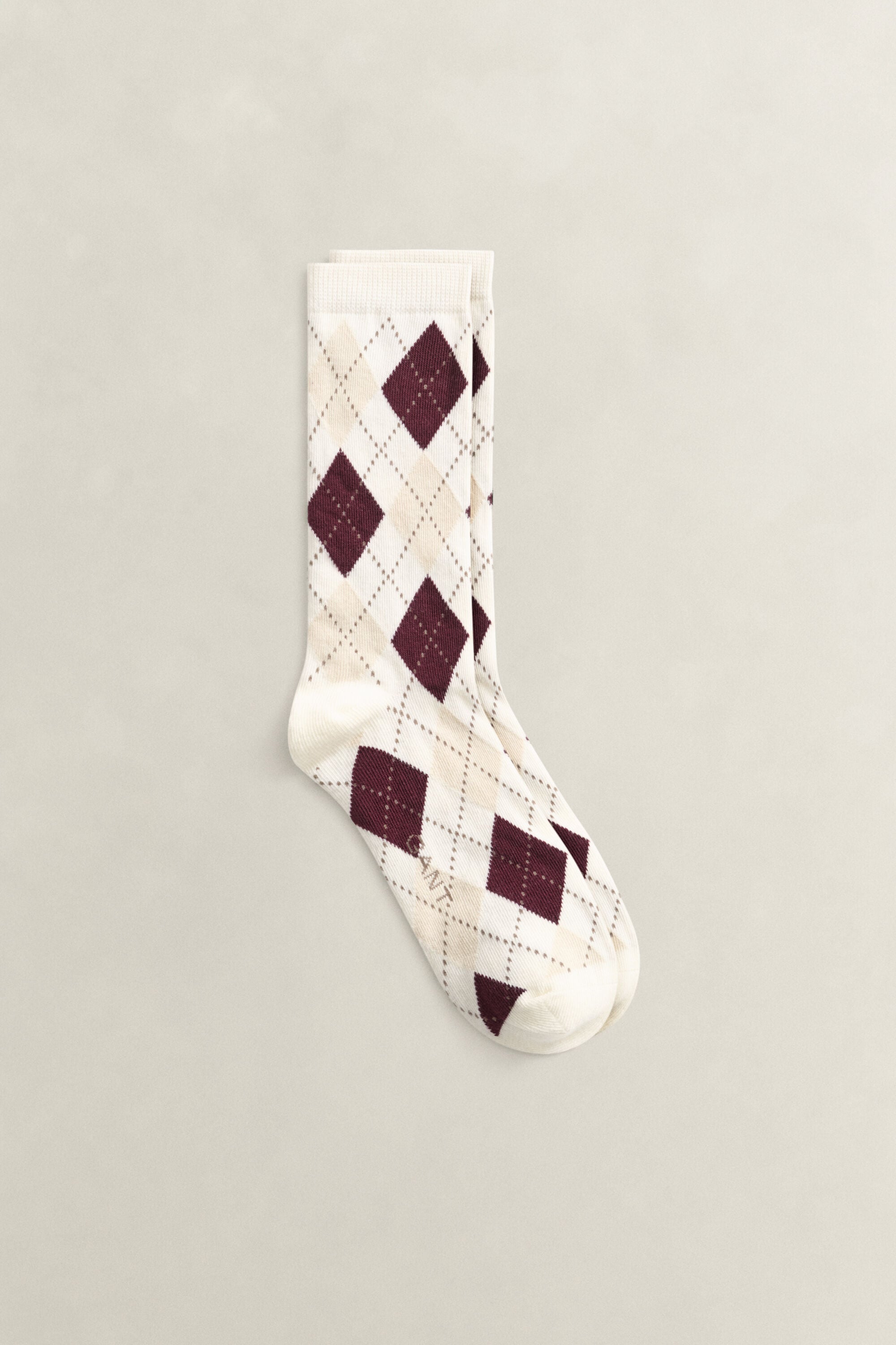 Argyle Check Socks