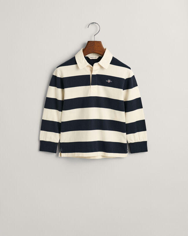 Kids Shield Striped Rugger