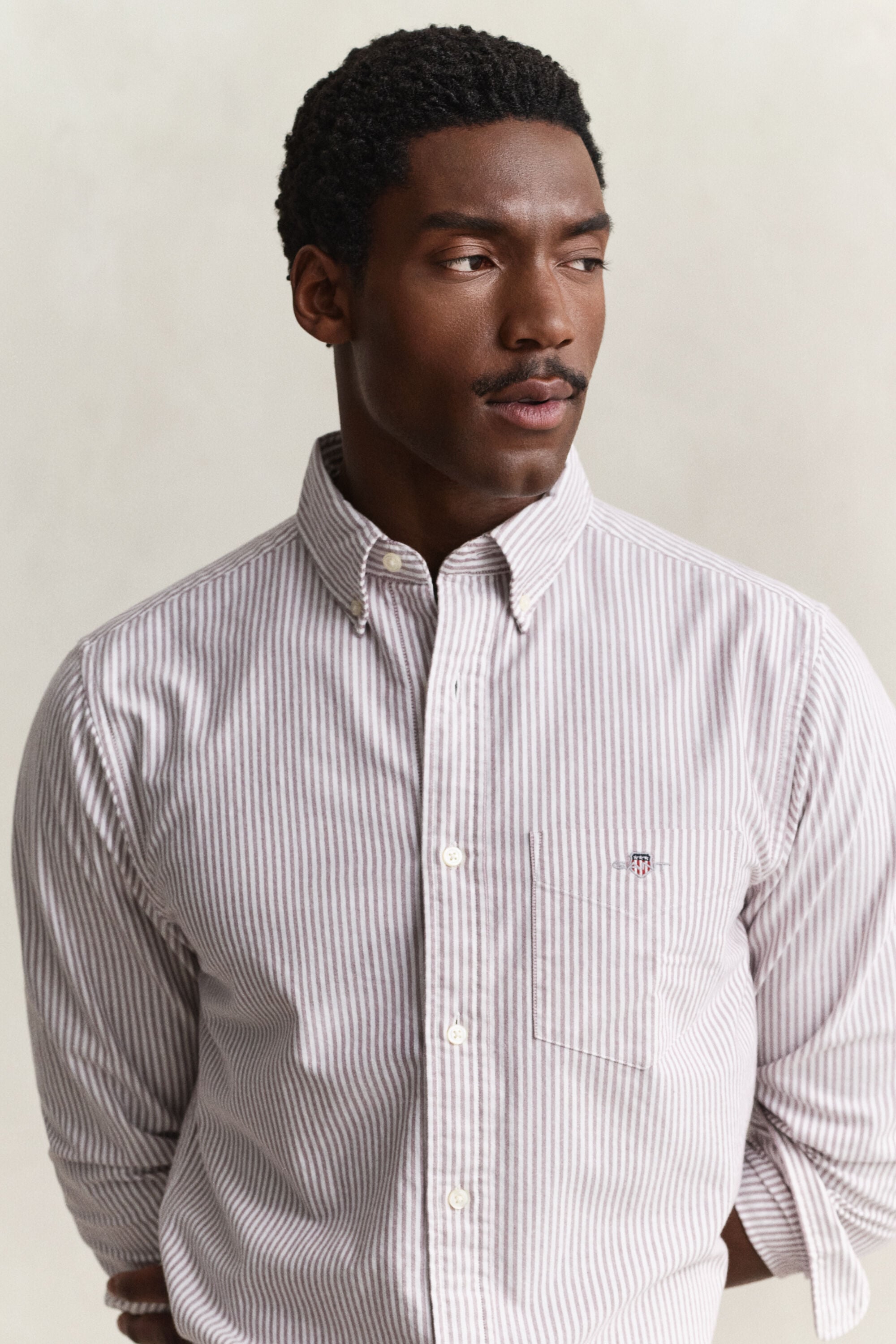 Banker Stripe Classic Oxford Shirt