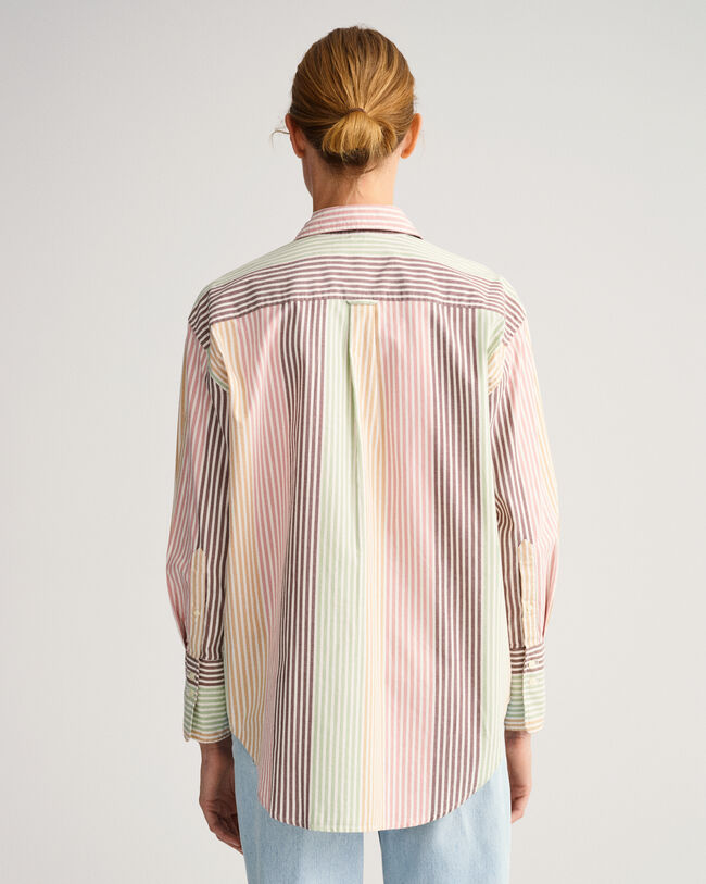Relaxed Fit Multistripe Shirt